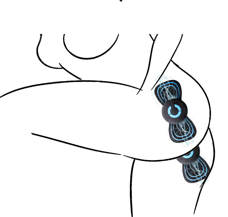 Hombres y mujeres utilizan descargas eléctricas para coquetear y estimular juguetes sexuales, dispositivo de masturbación de descarga eléctrica, parche de descarga eléctrica para masaje de pene, glúteos y senos
