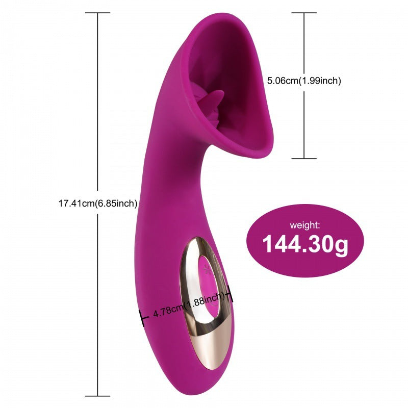 Lipping Licking Vibrating Stick For Women