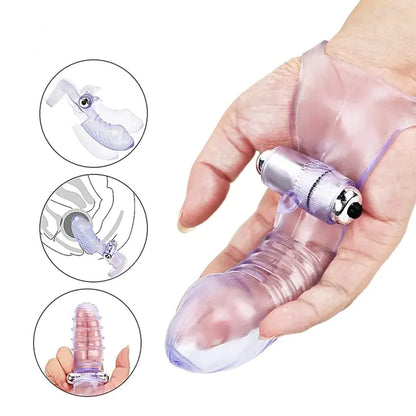 LINWO Finger Sleeve Vibrator