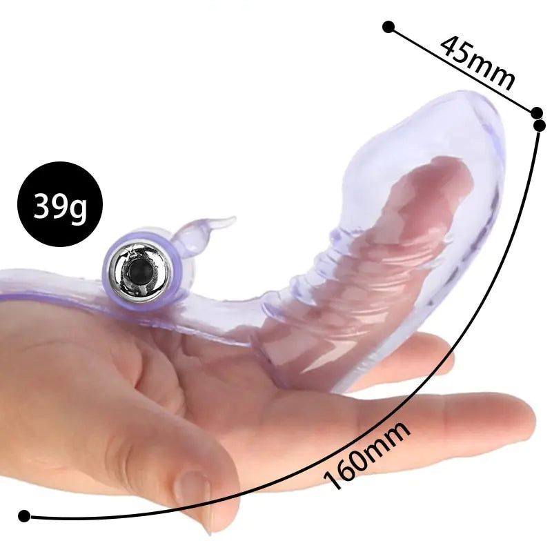 LINWO Finger Sleeve Vibrator