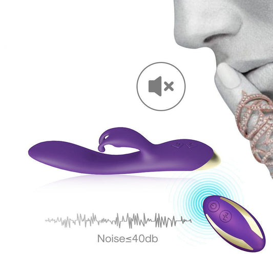 Wiederaufladbares G-Punkt-Vibrationsspeerspielzeug aus Silikon für Erwachsene und Frauen