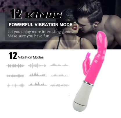 12 Modes Vagina G Spot Sex Machine Toys Vibrator for Women Clitoris Powerful Adults Anal Plug Cock Penis Masturbator Sexy Dildo