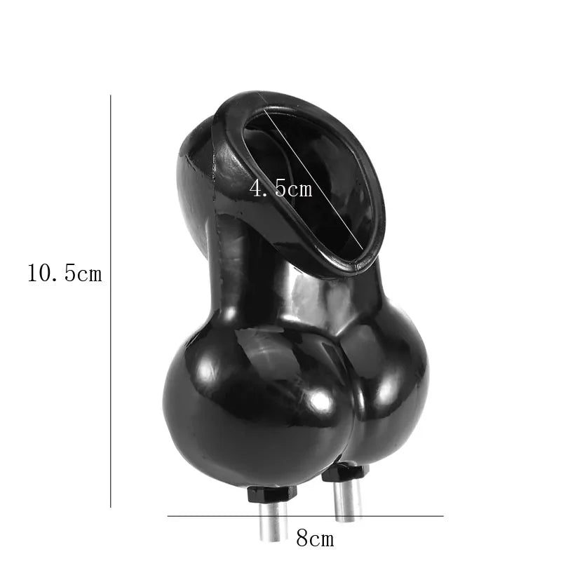 Electro Shock Penis Ring,E-stim Cock Cage,Penis Stimulation Cock Ring,Penis Extender Enlargement Ring,Sex Tool For Men Adult Toy