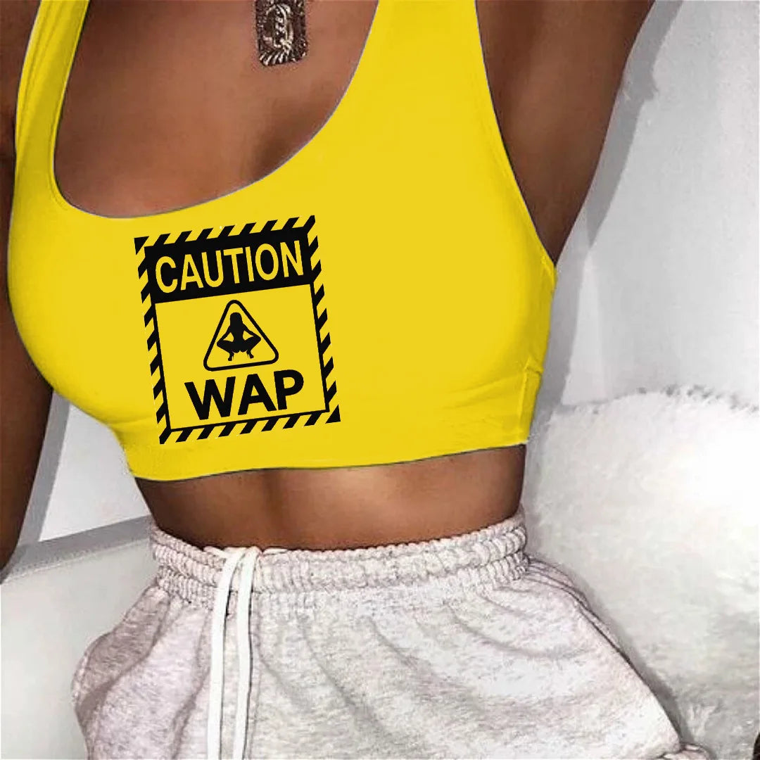 Sports Fitness Crop Top For Women Summer 2021 Sexy Sleeveless Tank Tops Short Camisole Women's Clothing T-Shirt Vest WAP