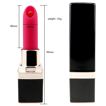 Rechargeable Mini Lipstick Vibrator Portable Bullet G-spot  Massage Clitoris Stimulator Erotic Product Sex Toys for Women Sexo