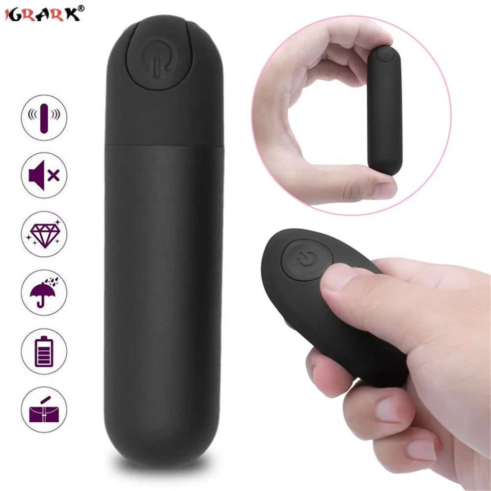 Vibrating Panties Vibrator 10 Function Wireless Remote Control Rechargeable Bullet Vibrator Strapon Underwear Sex Toys for Women