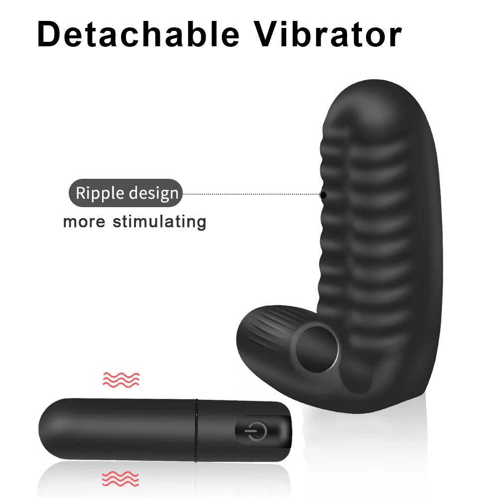 Silicone Finger Vibrator For Women Clit Stimulator G-spot Vibrator Clitoral Stimulation Massager Female Masturbation Sex Product