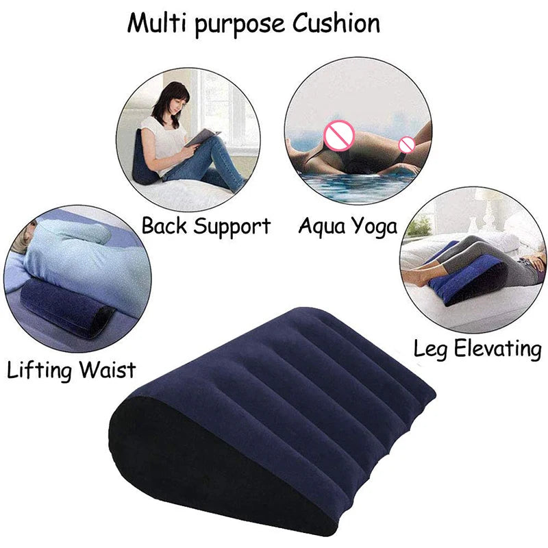 Inflatable Sex Aid Pillow Set Love Positions Support Cushione Sex Erotic Sofa Adult Games Sex Toys Kits Pillows For Couples