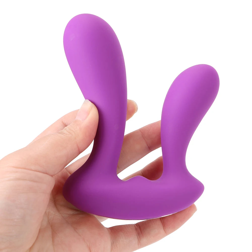 Double Penetration Dual Head Anal Plug Vibrator Anus Vagina Massager 9 Speed G-Spot Stimulator Remote Control Sex Toys For Woman