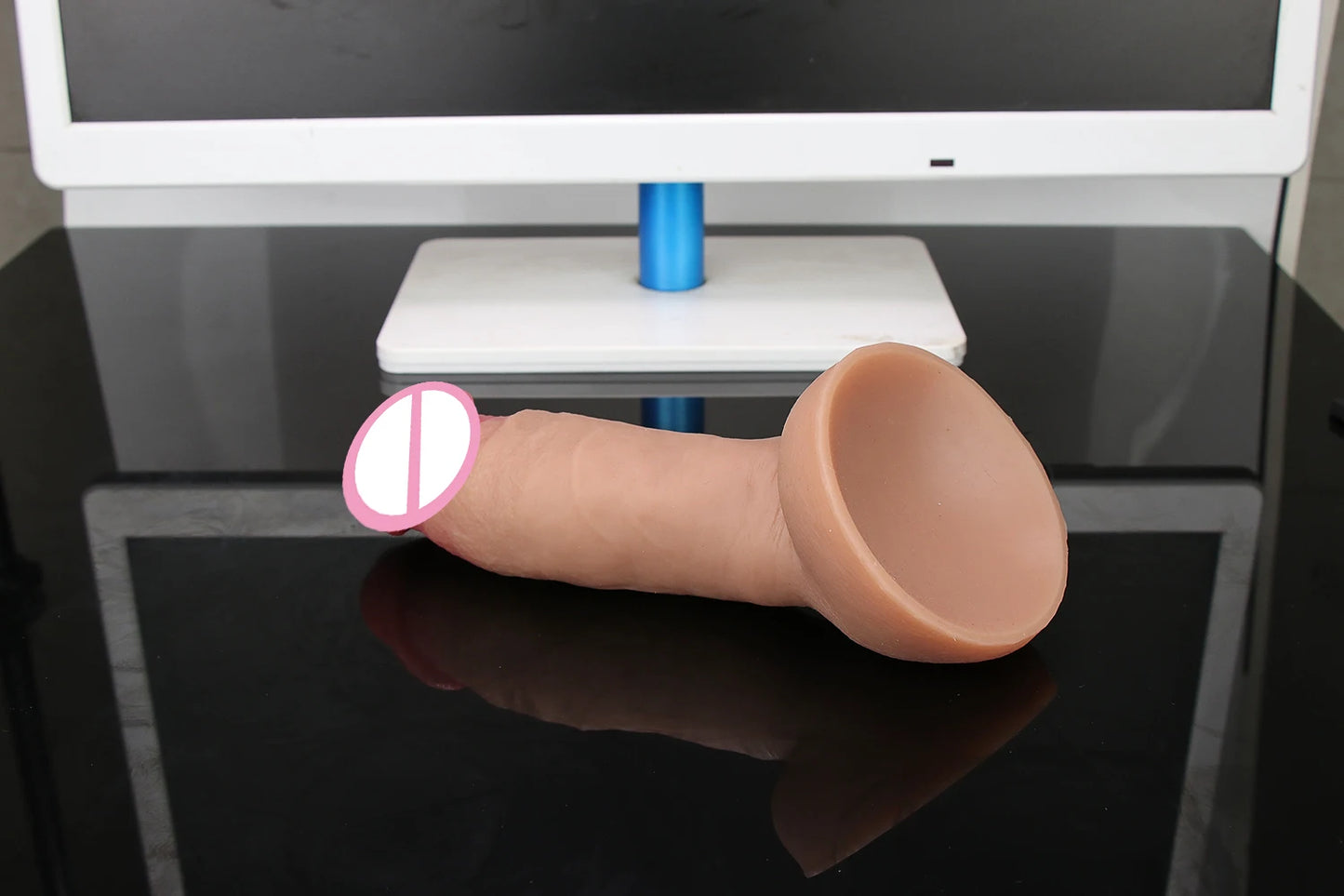 New Skin Feel Realistic Rubber Dildo Lesbian Masturbators Silicone Dick Big Suction Cup Penis Anal Plug Sex Toy for Men Women