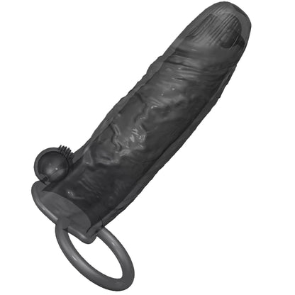 Vibrating Condoms Enlargement For Men Reusable Condoms Dildo Vibrator Penis Ring Sleeve Adult Sex Shop Sex Toy for Couples