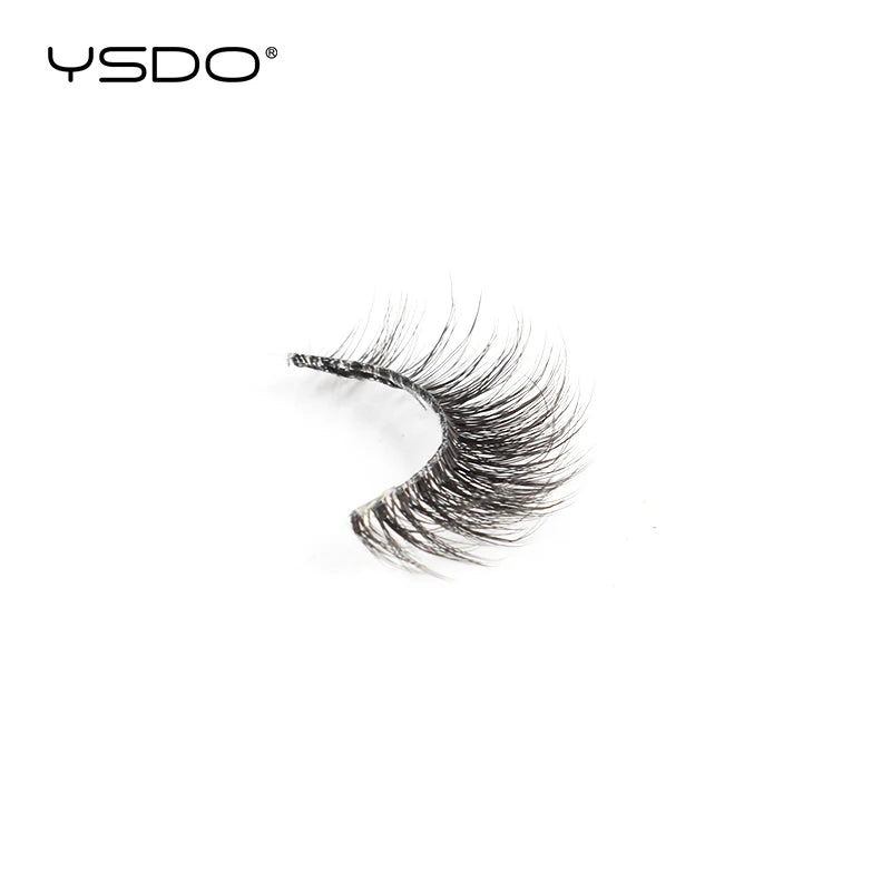 YSDO Natural False Eyelashes 3/6/10 Pairs Wispy Faux 3D Mink Lashes Reusable Fluffy Cat Fake Lashes Extension Makeup Tool Cílios