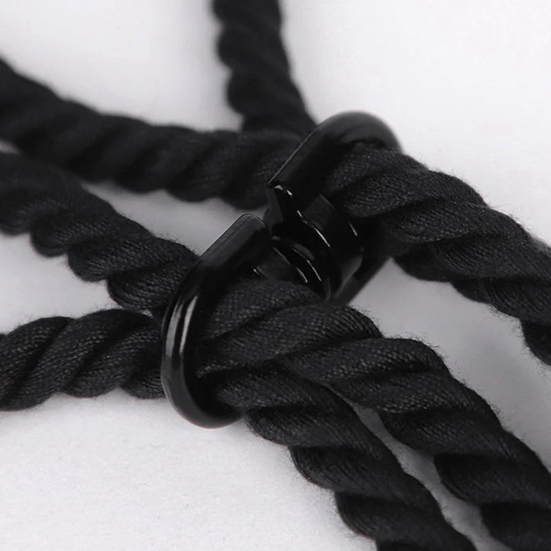 Sexy Rope Handcuffs Soft Wrist Ankle Cuffs BDSM Adult Sex Toys for Couples Bondage Slave Restraints Fetish SM Exotic Accessories