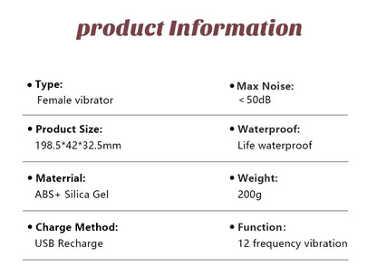 Powerful Vibrator Dildos Wand for Women 10 Modes Clitoris Stimulator G Spot Vagina Massager Female MasturbatorSex Toys Adults 18