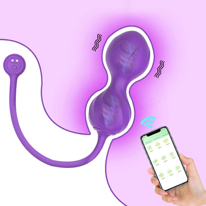 Vibrator Vagina Exercise Kegel Ball Kit Women's Vagina Geisha Ball APP Control Vibration Vibrator Female Sex Toy Adult Products