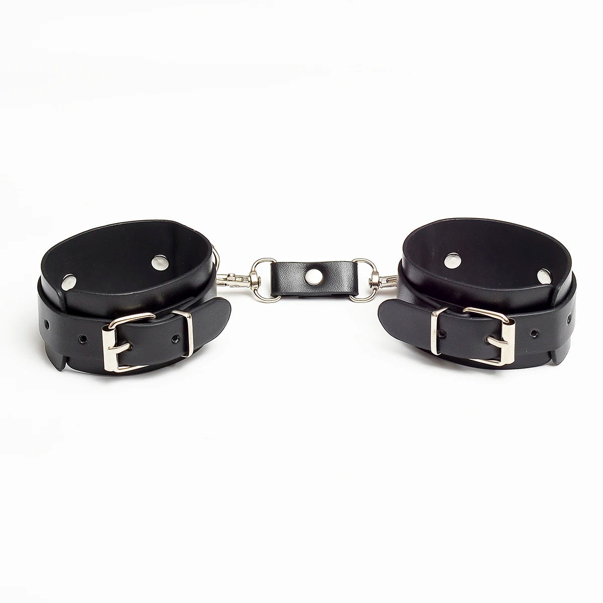 Sexy Adjustable PU Leather Plush Handcuffs Suit Restraints Bdsm Bondage Sex Toys Goods for 18+ Adults Exotic Accessories SM Sexi