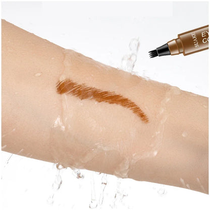 4 Point Eyebrow Pencil Makeup for women Waterproof Liquid Eyebrow Pen Makeup Eyebrow Pencil Microblade Cosmetics Durable