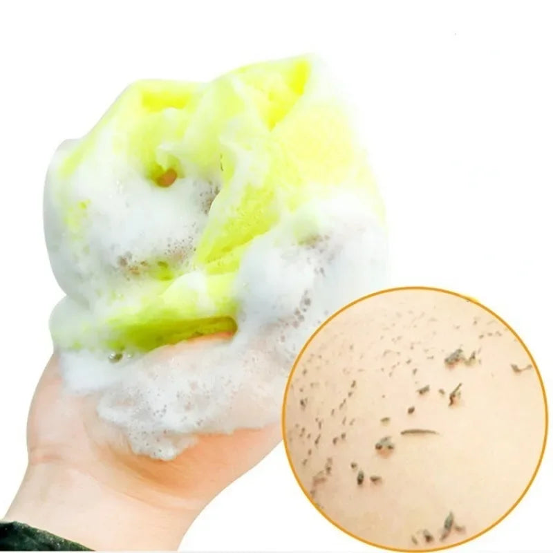 1pc Japanese Body Wash Towel Beauty Skin Exfoliating Cloth Washcloth Nylon Bath Towel Skin Polishing Towel Body Back Scrubber