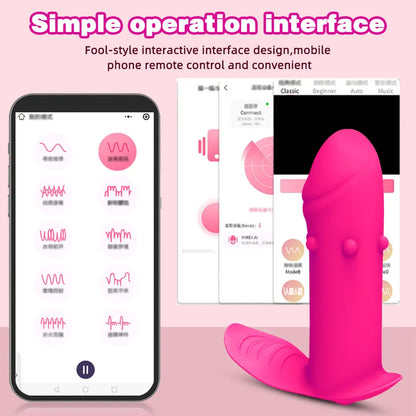 Wireless Bluetooth Panties Wearable Vibrating Egg G-Spot Dildo Female Masturbator Adult Erotic Sex Toys For Women Couple