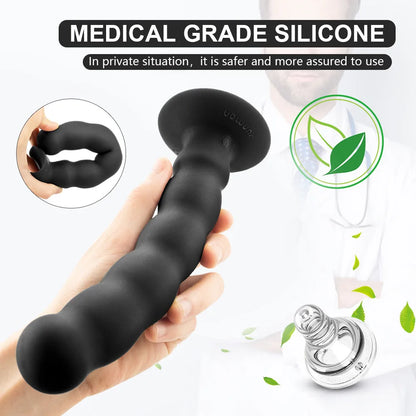 Vibrator Wireless Prostate Massage Stimulator Vibrator Sex Toys Men's Butt Plug Sucker Lagu Lagu Women's Adult SDF Sex Shop