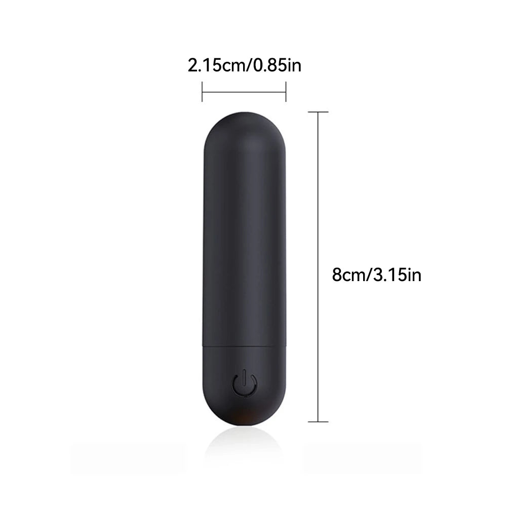 10 Speed Mini Bullet Vibrator Sex Toys for Women Strong Vibration USB Rechargeable G-spot Massager Adult Toys