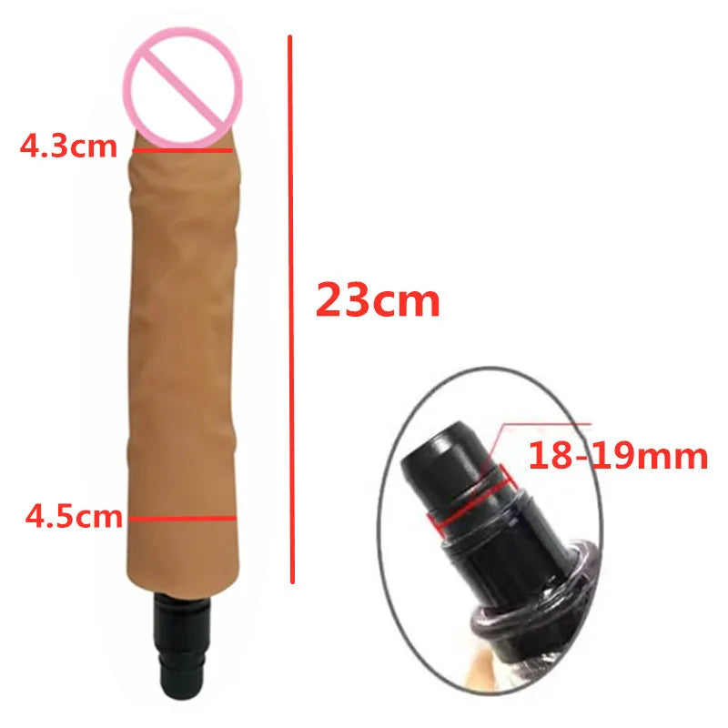 Sex Toys Fascia Gun Massage Head Replacement Adapter Body Relaxation Dildos Vibrators Fascia Gun Accessories Female Masturbator