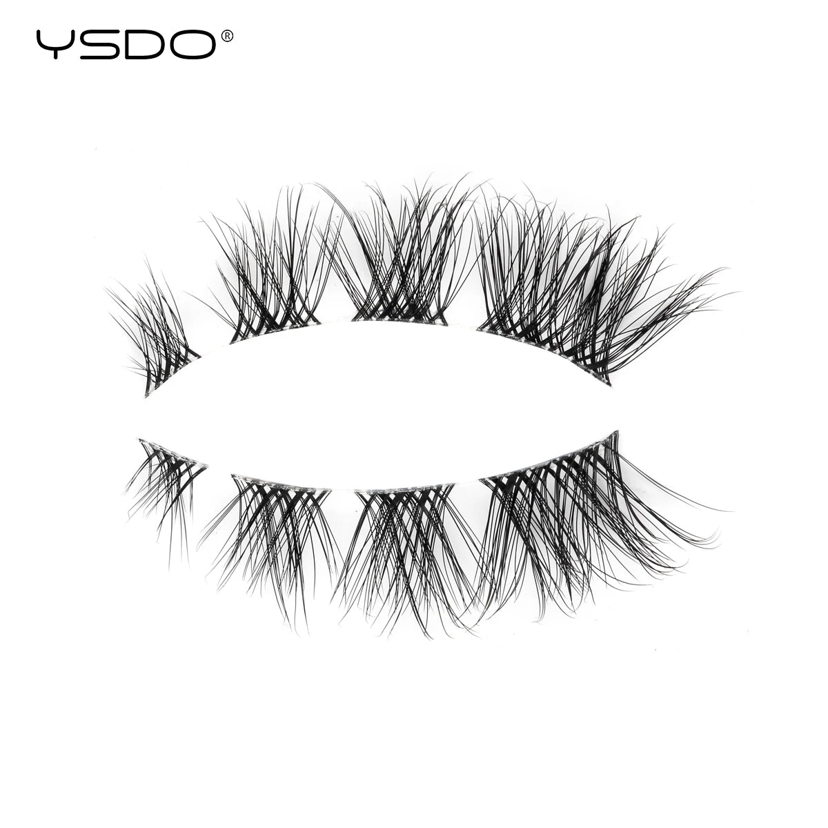 YSDO Natural False Eyelashes 3/6/10 Pairs Wispy Faux 3D Mink Lashes Reusable Fluffy Cat Fake Lashes Extension Makeup Tool Cílios