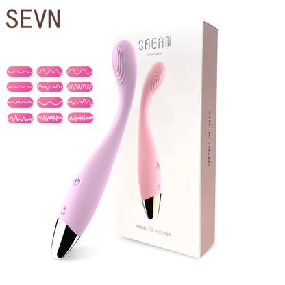 Beginner Finger Shaped Vibes G-Spot Vibrator for Women Nipple Clitoris Stimulator 8 Fast Seconds to Orgasm Sex Toys for Adults