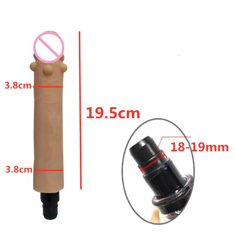 Sex Toys Fascia Gun Massage Head Replacement Adapter Body Relaxation Dildos Vibrators Fascia Gun Accessories Female Masturbator