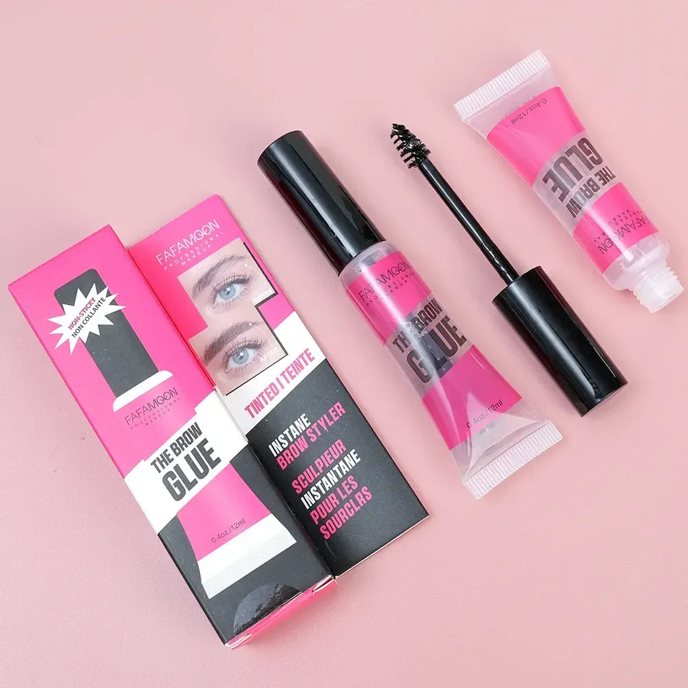 3D Eyebrow Styling Gel Waterproof Transparent Quick Dry Eyebrow Long-lasting Wax Set Brow Lifting Eyebrow Enhancers Makeup