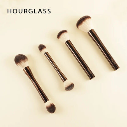 Hourglass Makeup Brush All Kinds Eyeshadow Foundation Concealer Powder Bronzer Blusher Eyeliner Retractable Professional Brushes