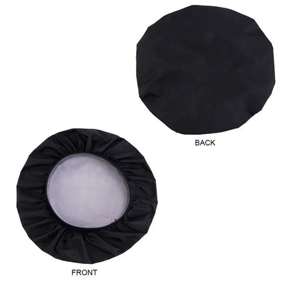 Women Waterproof Bath Hat Elastic Shower Hair Covers Bathing Caps Beanie Beauty Perm Cap Dustproof Hair Cap Bathroom Accessories