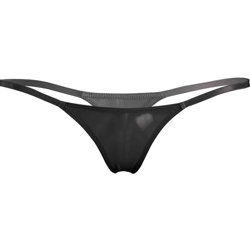 Womens Sexy Low Waist Tiny Thong G-String Erotic Underwear Panties Porn Lingerie T Back Briefs Exposed Butt Undies Knickers