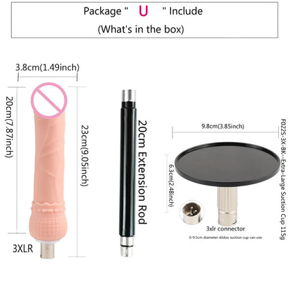 Portable Automatic Sex Machine with Big Dildo for Women Masturbation Pumping Gun for Couple Men Sex Toys