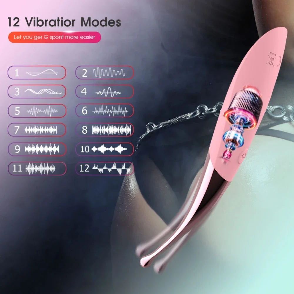 Powerful High Frequency G Spot Vibrators for Women 3 In 1 Nipple Clitoris Stimulator Vagina Massager  Sex Toys for Women 18+