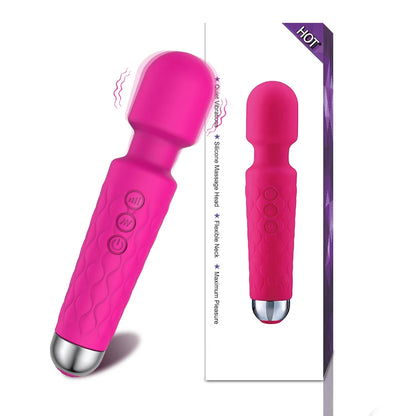 Powerful Magic Wand Vibrators for Women Clitoris Stimulator AV Stick G Spot Massager Female Masturbator Sex Toys for Woman Shop