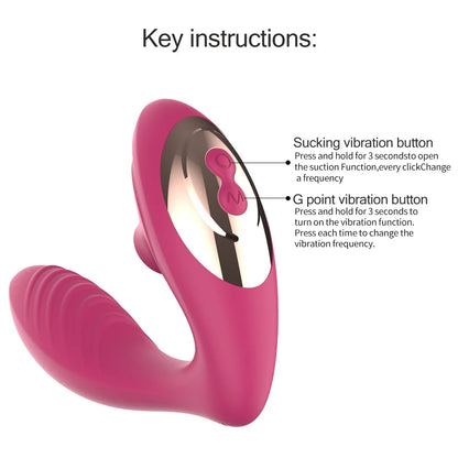 Silicone Vagina Sucking Vibrators 10 Speed Vibrating Oral Sex Clit Sucker Clitoris Stimulator Sex Toys for Woman Masturbation