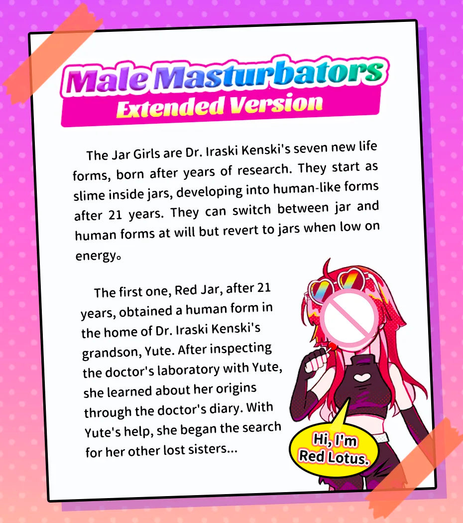 YUU 7 Colors Hidden Canned Masturbator for Male Anime Pussy Masturbation Egg Artificial Vagina Extended Canned Masturbators Toys