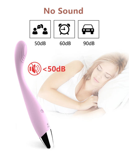 Beginner Finger Shaped Vibes G-Spot Vibrator for Women Nipple Clitoris Stimulator 8 Fast Seconds to Orgasm Sex Toys for Adults