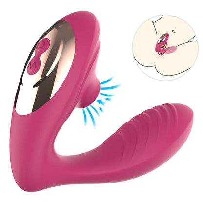 Silicone Vagina Sucking Vibrators 10 Speed Vibrating Oral Sex Clit Sucker Clitoris Stimulator Sex Toys for Woman Masturbation