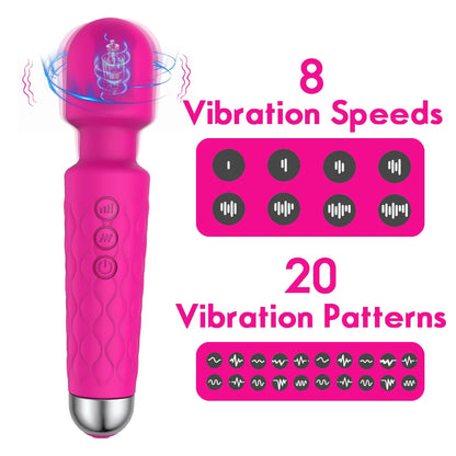 Powerful Magic Wand Vibrators for Women Clitoris Stimulator AV Stick G Spot Massager Female Masturbator Sex Toys for Woman Shop