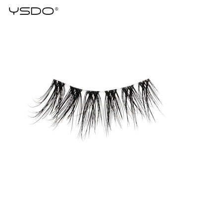 YSDO Natural False Eyelashes 3/6/10 Pairs Wispy Faux 3D Mink Lashes Reusable Fluffy Cat Fake Lashes Extension Makeup Tool Cílios