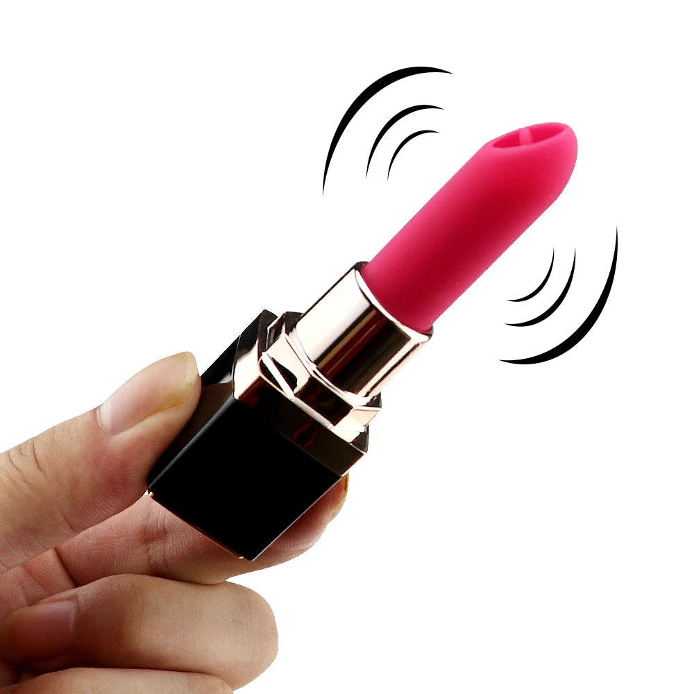 Rechargeable Mini Lipstick Vibrator Portable Bullet G-spot  Massage Clitoris Stimulator Erotic Product Sex Toys for Women Sexo