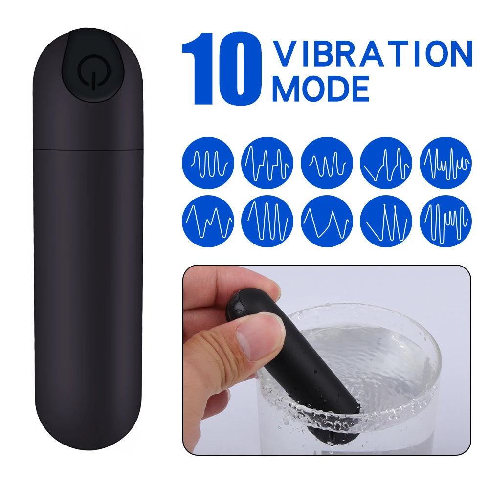 Powerful Remote Control Wearable Vibrator Bullet Mini Vibrators Adult Sex Toys For Women G-Spot Clitoris Panties Vibrating Egg