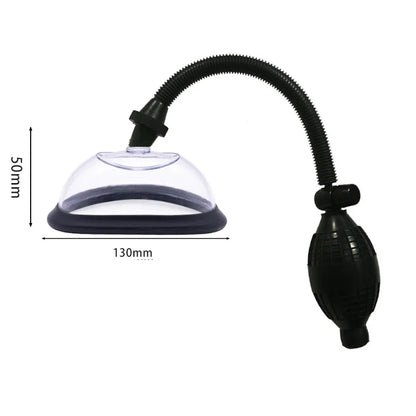 Manual Pussy Pump Vagina Clitoris Sucker Manual Women Breast Massage Nipple Stimulator Enlarge Vacuum Pump Cover Adult Sex Toy