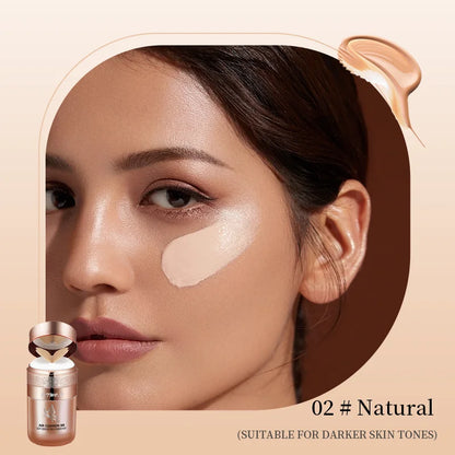 Air Cushion BB Cream Butterfly Powder Puff Moisturizing Foundation Concealer Whitening Oil-control Waterproof Makeup Cosmetics