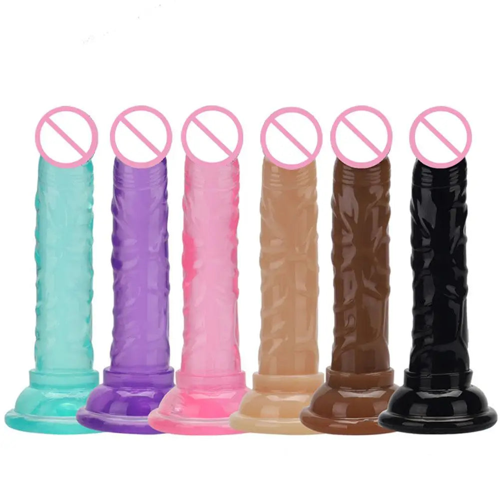 Realistic Dildo for Women Masturbator Soft Jelly Suction Cup Anal Big Penis Anal Plug Erotic Adults Female Lesbian Sex Toys