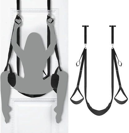 BDSM Swing Bondage Posture Shoulder Strap Constraint Bedroom Furniture on The Door Sex Swing Adjustable Sexuels Sling Sex Toys