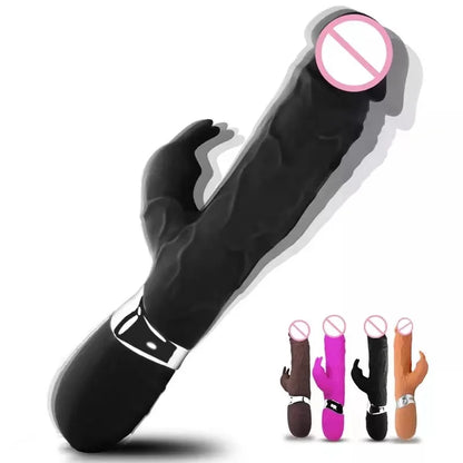 Female Masturbator Rabbit Dildo Vibrators for Women Sex Toys G-spot Massager Clitoris Vagina Stimulator Adult Game Erotic Goods