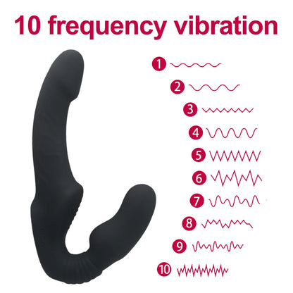 Rechargeable Remote Control Powerful Vibrator For Clitoris Woman Strapon Women To Men Dildos Erotic Toys Aldult Lesbian Massager